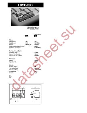 ED130/2DSDG datasheet  